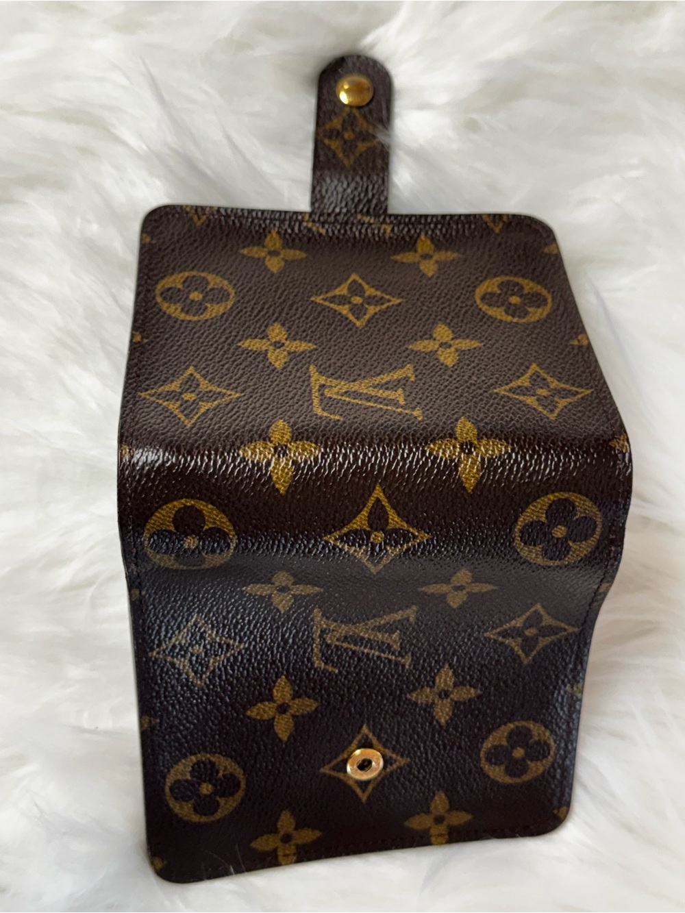 Louis Vuitton LV Monogram Compact VTG Zip Wallet Coin Compartment with Dust Bag - Picture 10 of 17